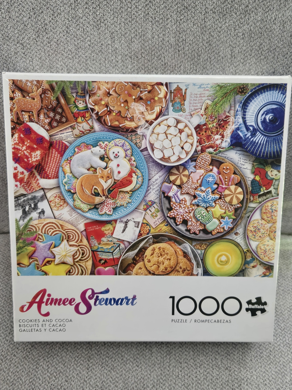 Aimee Stewart-"Cookies and Cocoa"-1000Piece Jigsaw Puzzle Buffalo Games